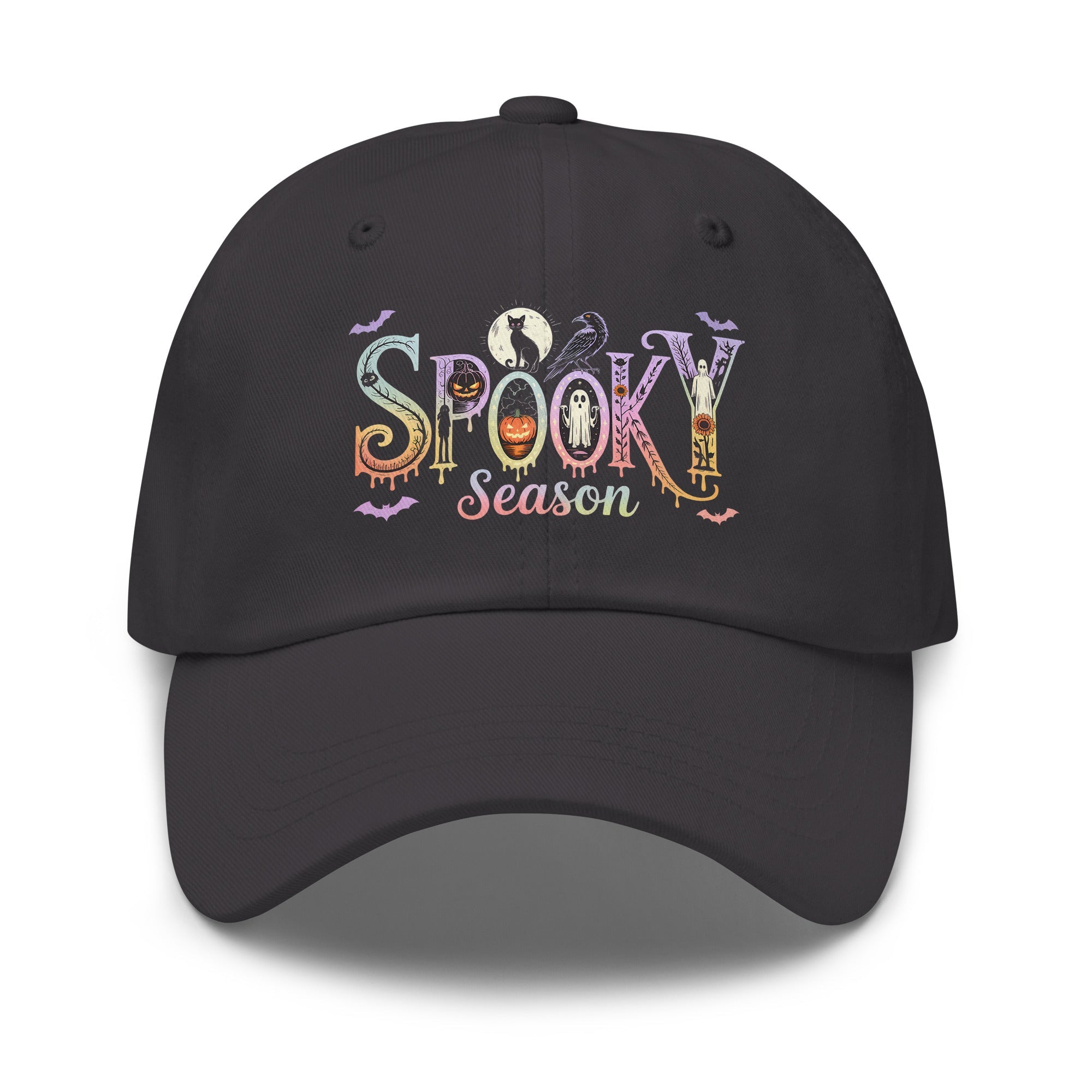 🦇 Spooky Season Halloween Dad Hat 🎃👻 - f9artist