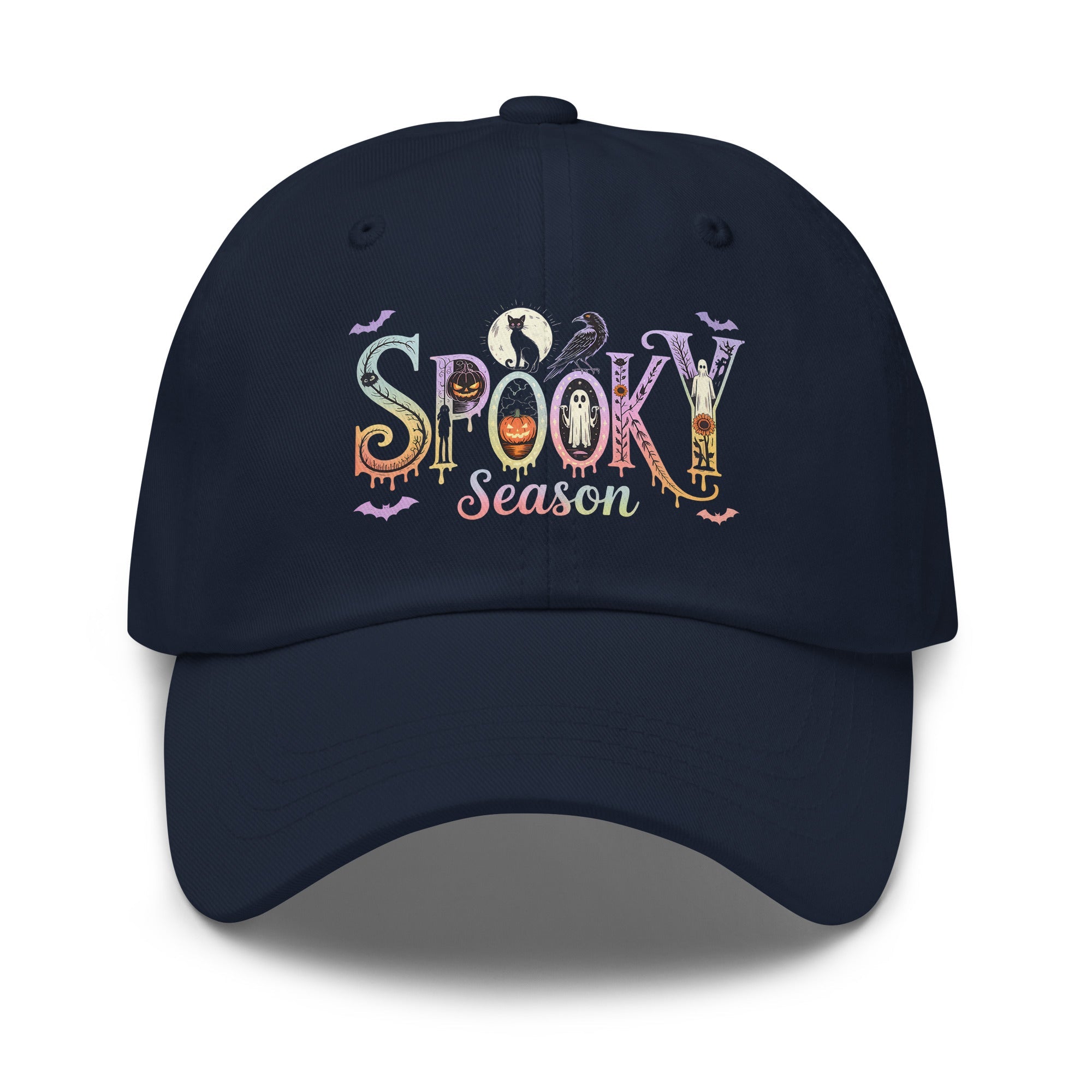 🦇 Spooky Season Halloween Dad Hat 🎃👻 - f9artist
