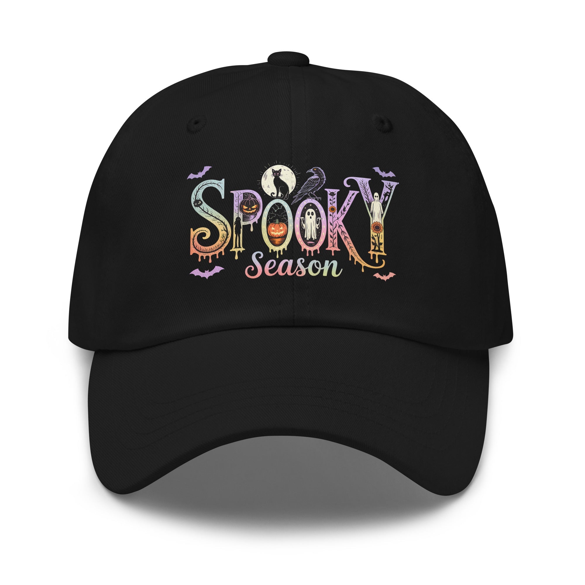 🦇 Spooky Season Halloween Dad Hat 🎃👻 - f9artist