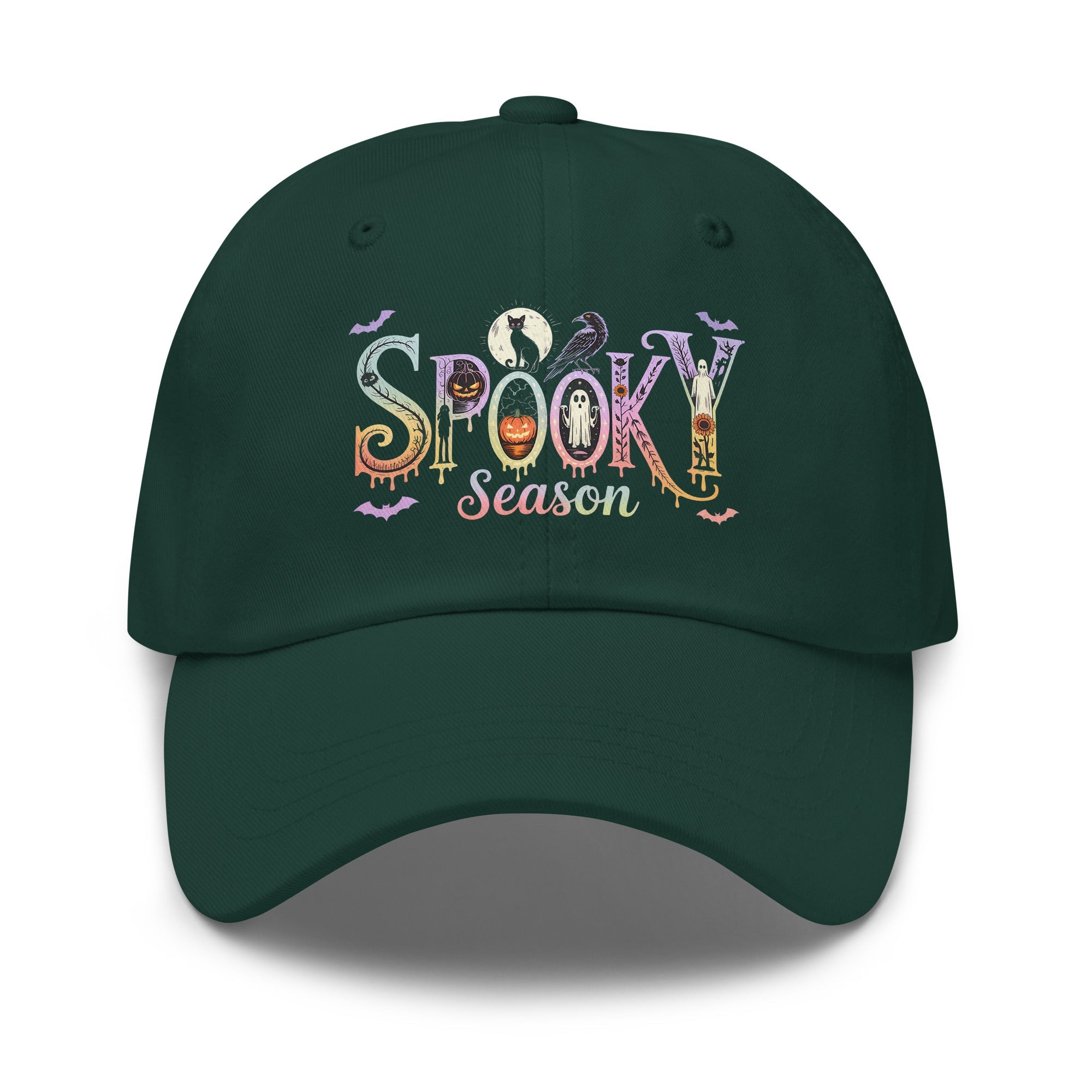 🦇 Spooky Season Halloween Dad Hat 🎃👻 - f9artist