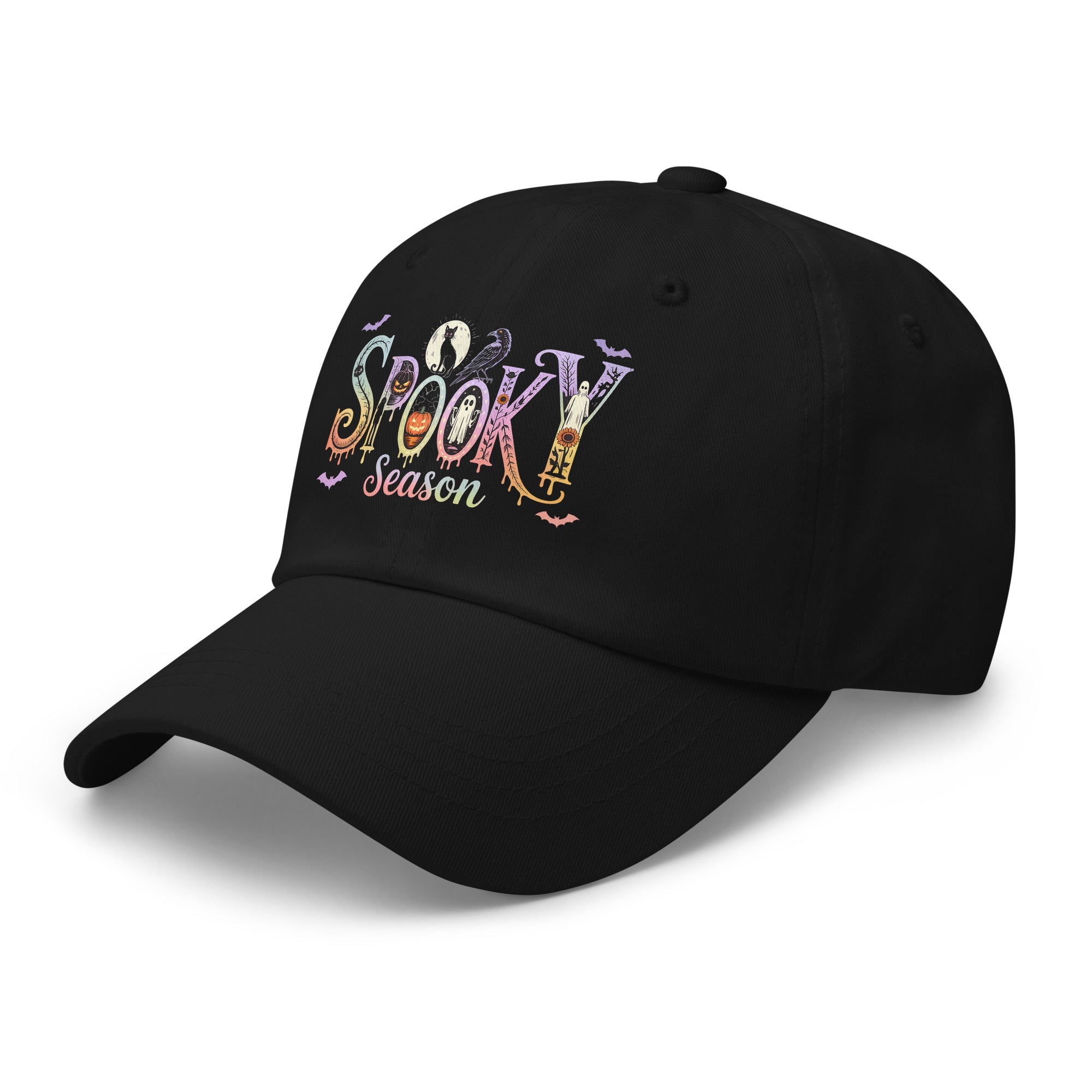 🦇 Spooky Season Halloween Dad Hat 🎃👻 - f9artist