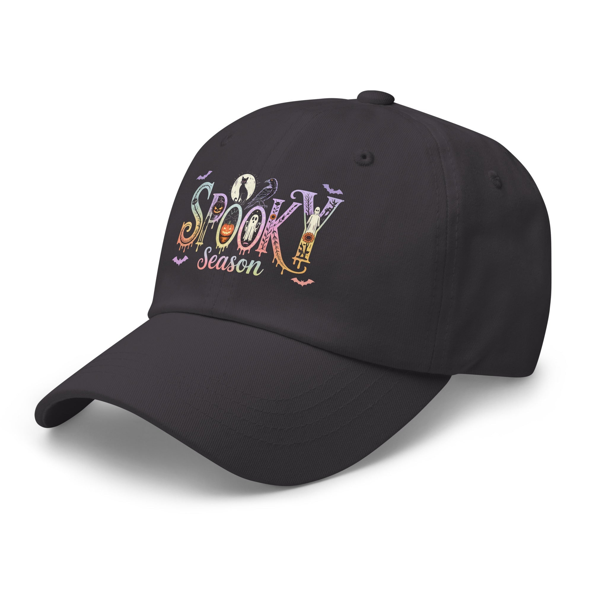 🦇 Spooky Season Halloween Dad Hat 🎃👻 - f9artist
