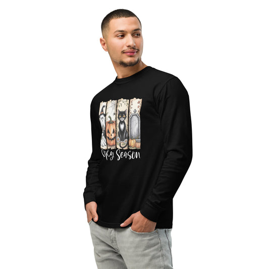 Spooky Season Halloween Long Sleeve Shirt - f9artist