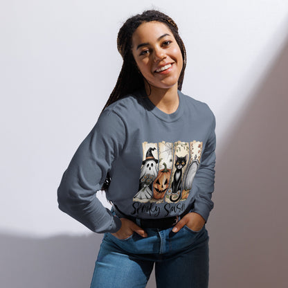 Spooky Season Halloween Long Sleeve Shirt - f9artist
