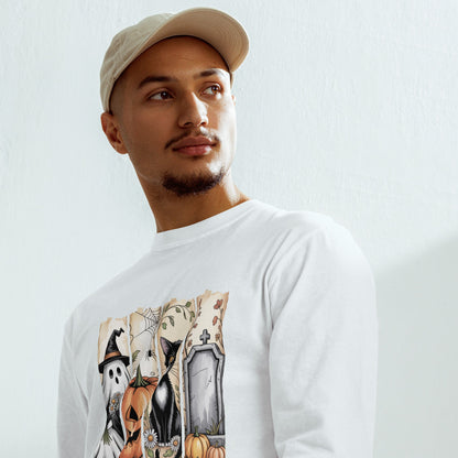 Spooky Season Halloween Long Sleeve Shirt - f9artist