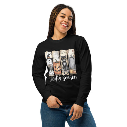 Spooky Season Halloween Long Sleeve Shirt - f9artist