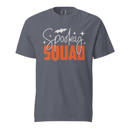 Spooky Squad Halloween Unisex T-Shirt | Matching Ghost Graphic Tee for October Parties - f9artist