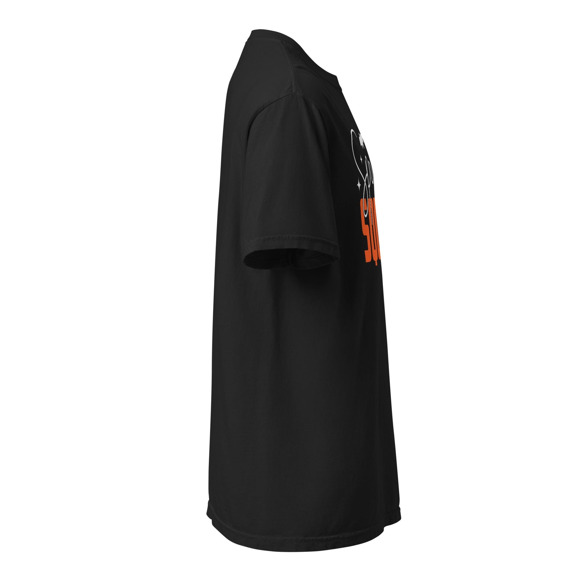 Spooky Squad Halloween Unisex T-Shirt | Matching Ghost Graphic Tee for October Parties - f9artist