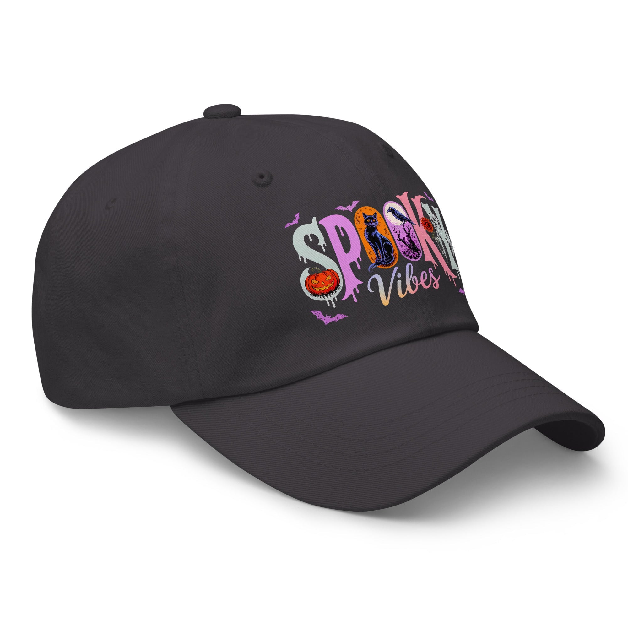 🕷️ Spooky Vibes Halloween Dad Hat 🎃👻 - f9artist