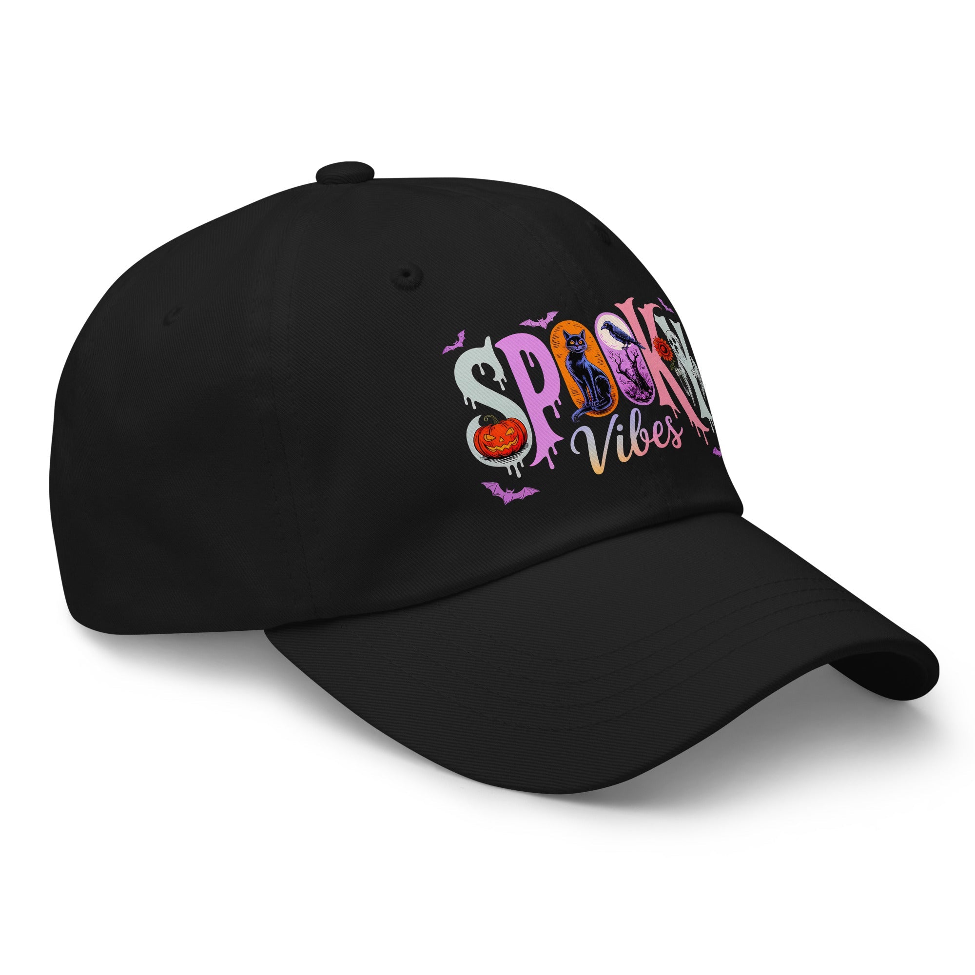 🕷️ Spooky Vibes Halloween Dad Hat 🎃👻 - f9artist