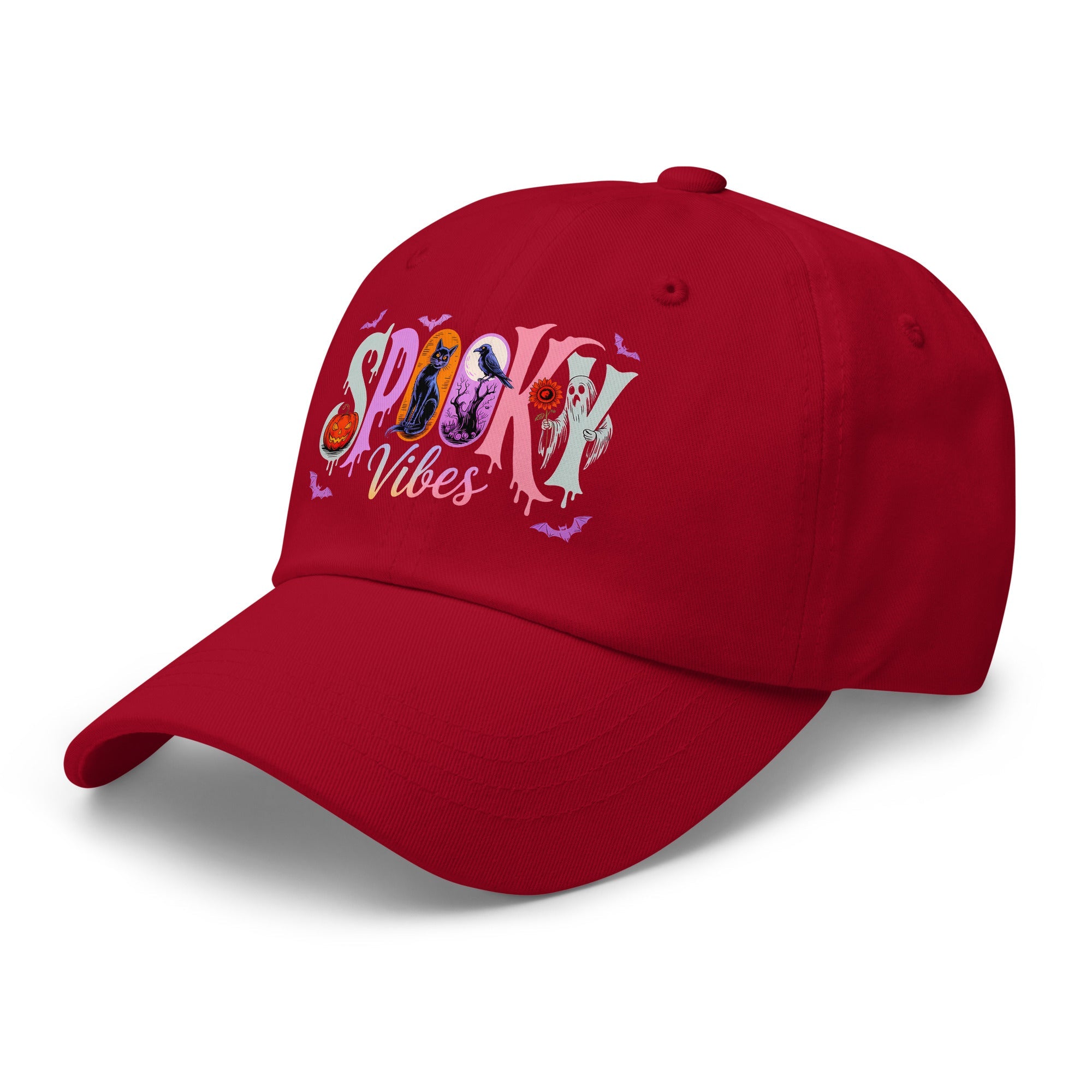 🕷️ Spooky Vibes Halloween Dad Hat 🎃👻 - f9artist