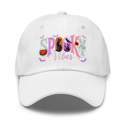 🕷️ Spooky Vibes Halloween Dad Hat 🎃👻 - f9artist