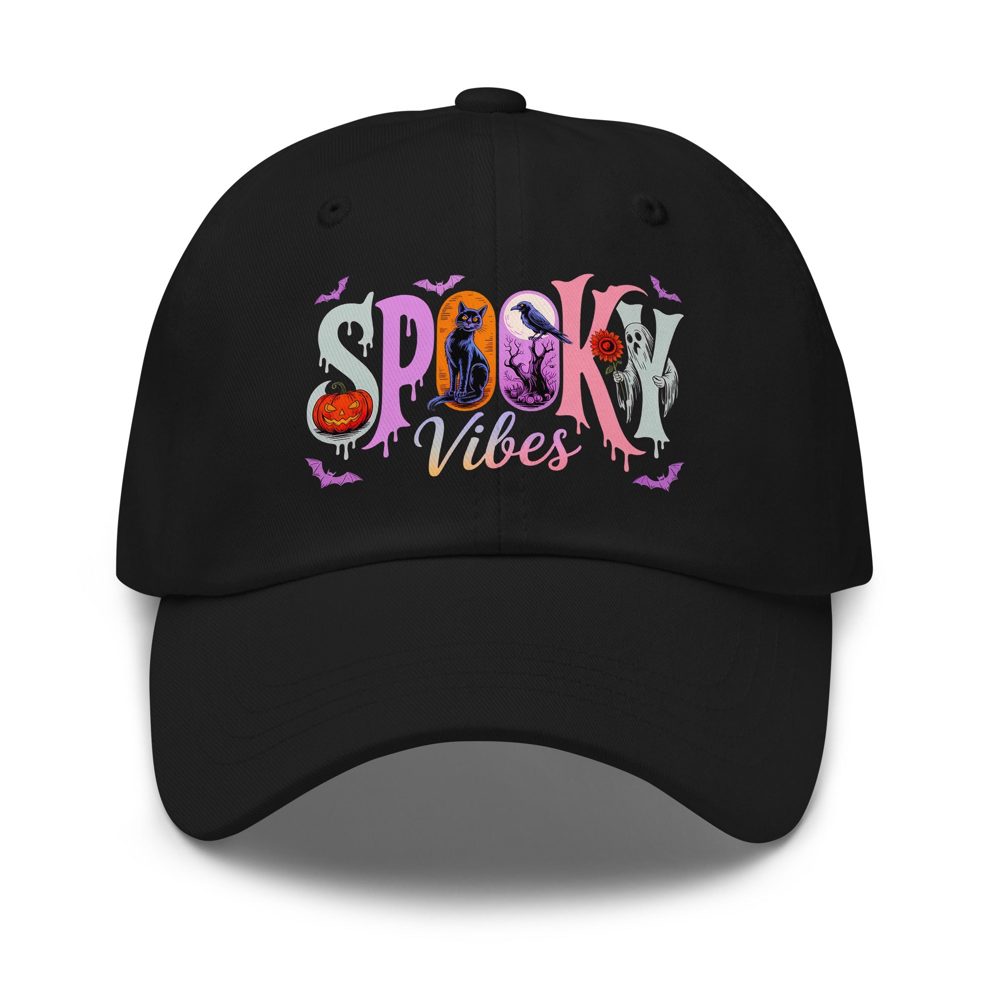 🕷️ Spooky Vibes Halloween Dad Hat 🎃👻 - f9artist