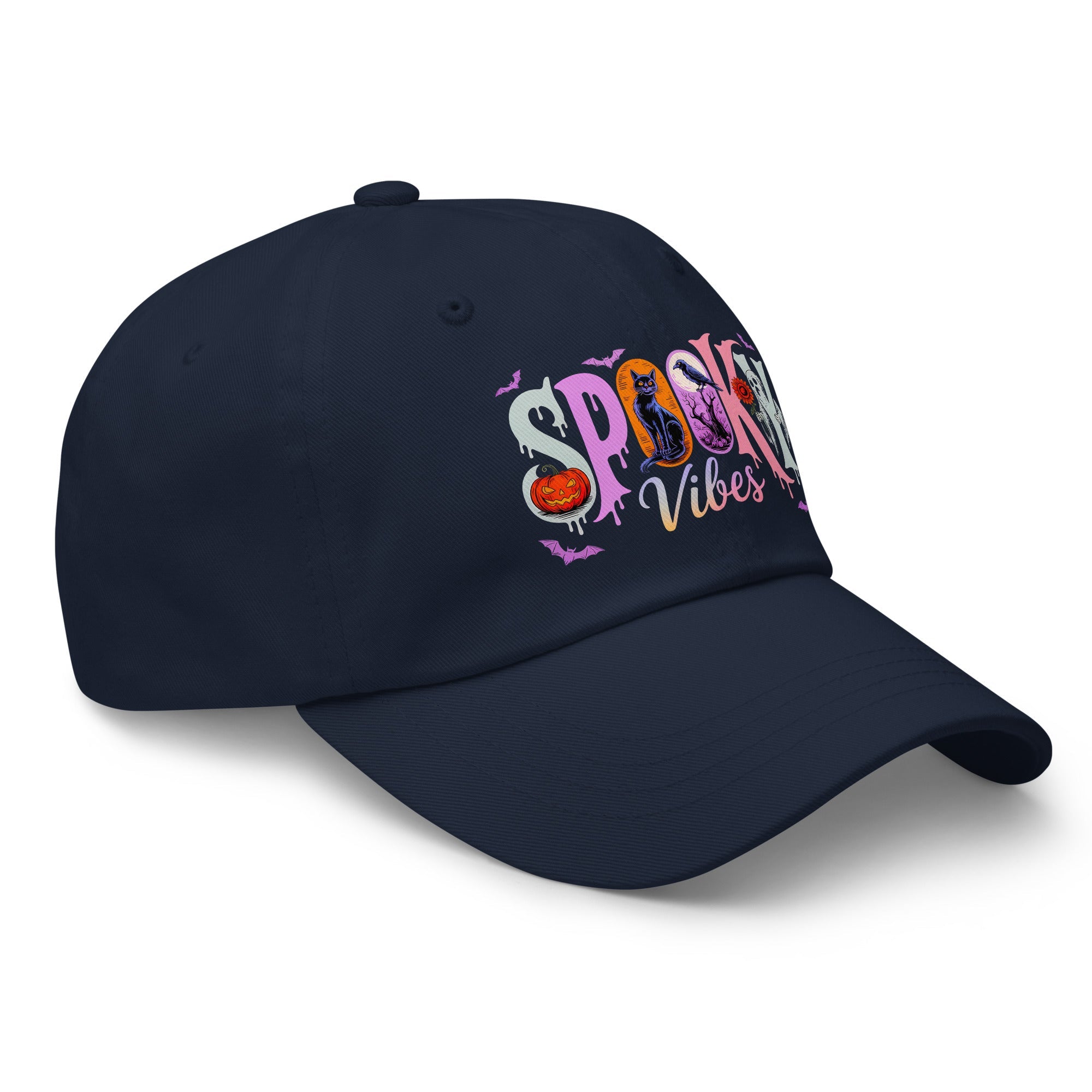 🕷️ Spooky Vibes Halloween Dad Hat 🎃👻 - f9artist