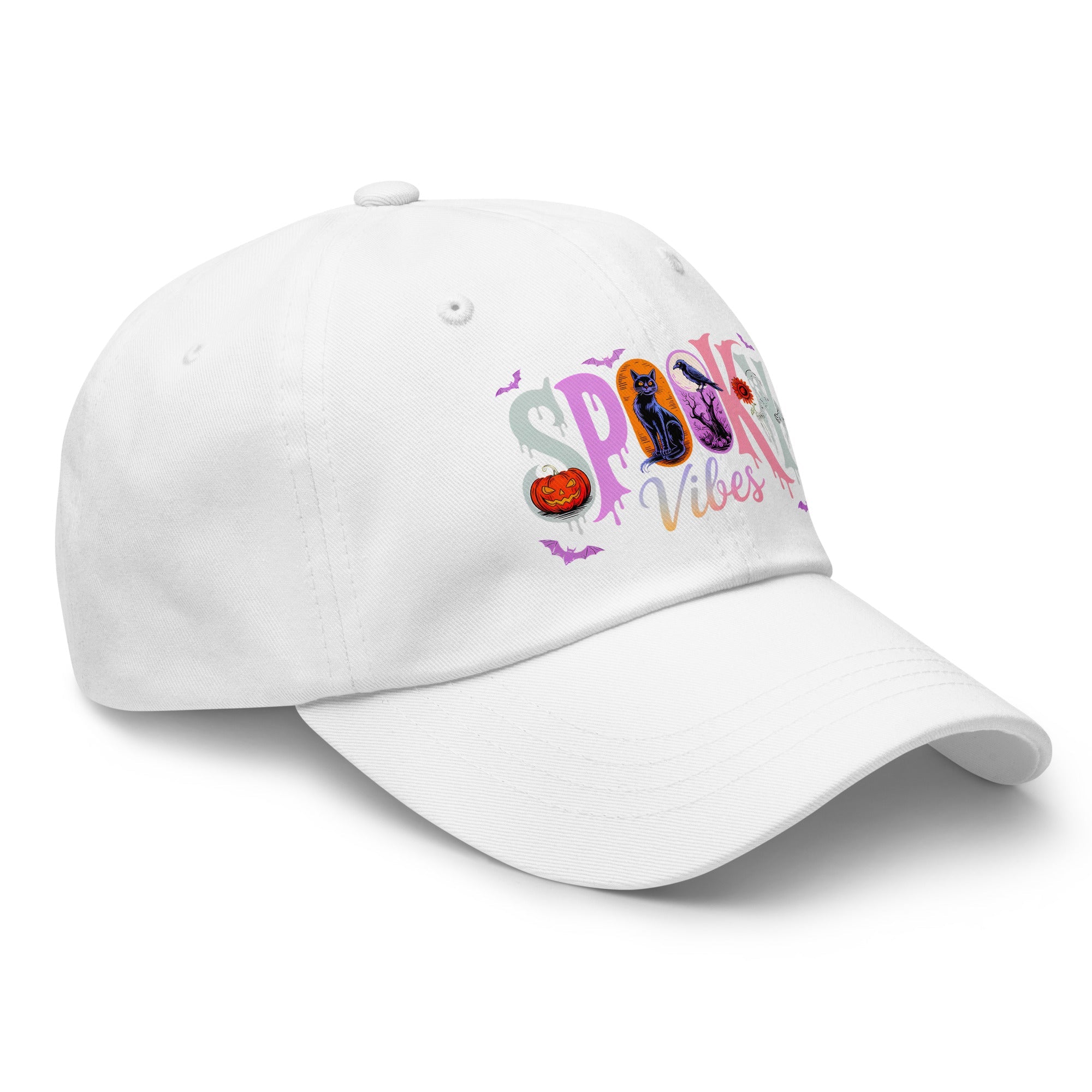 🕷️ Spooky Vibes Halloween Dad Hat 🎃👻 - f9artist