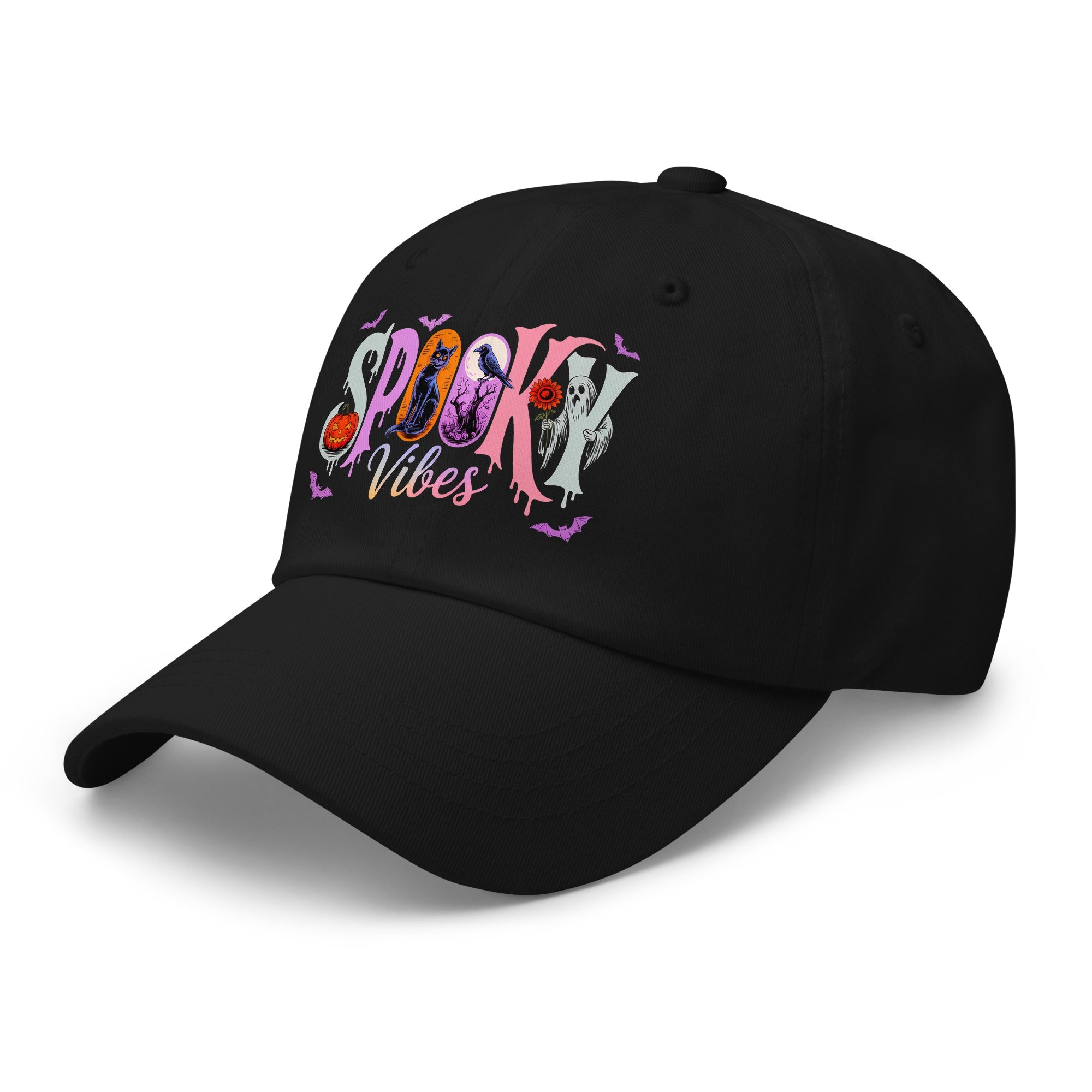 🕷️ Spooky Vibes Halloween Dad Hat 🎃👻 - f9artist