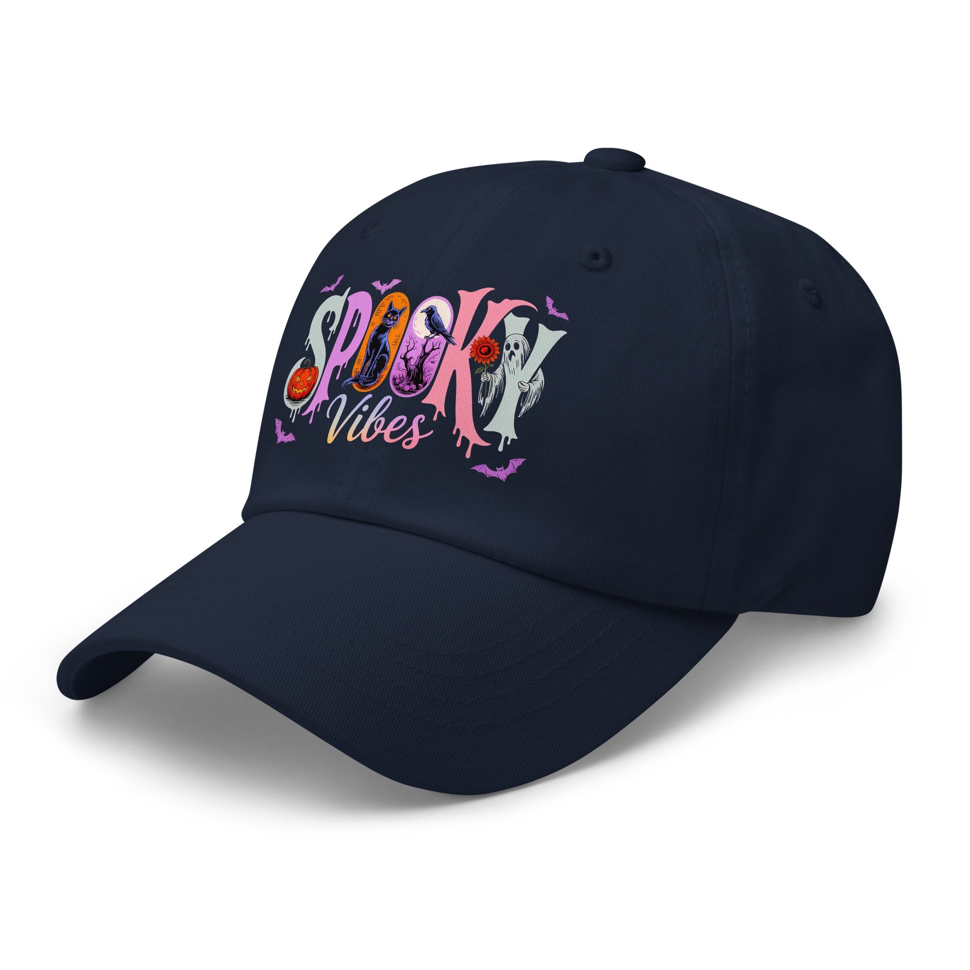 🕷️ Spooky Vibes Halloween Dad Hat 🎃👻 - f9artist