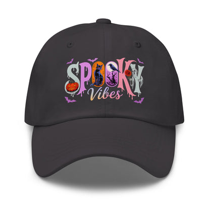 🕷️ Spooky Vibes Halloween Dad Hat 🎃👻 - f9artist
