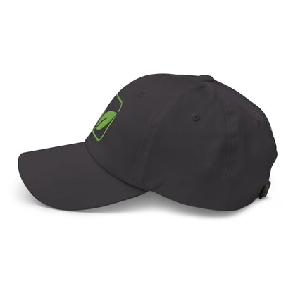 Stay Grounded ⏐ Embroidered Leaf Classic Dad Hat - f9artist