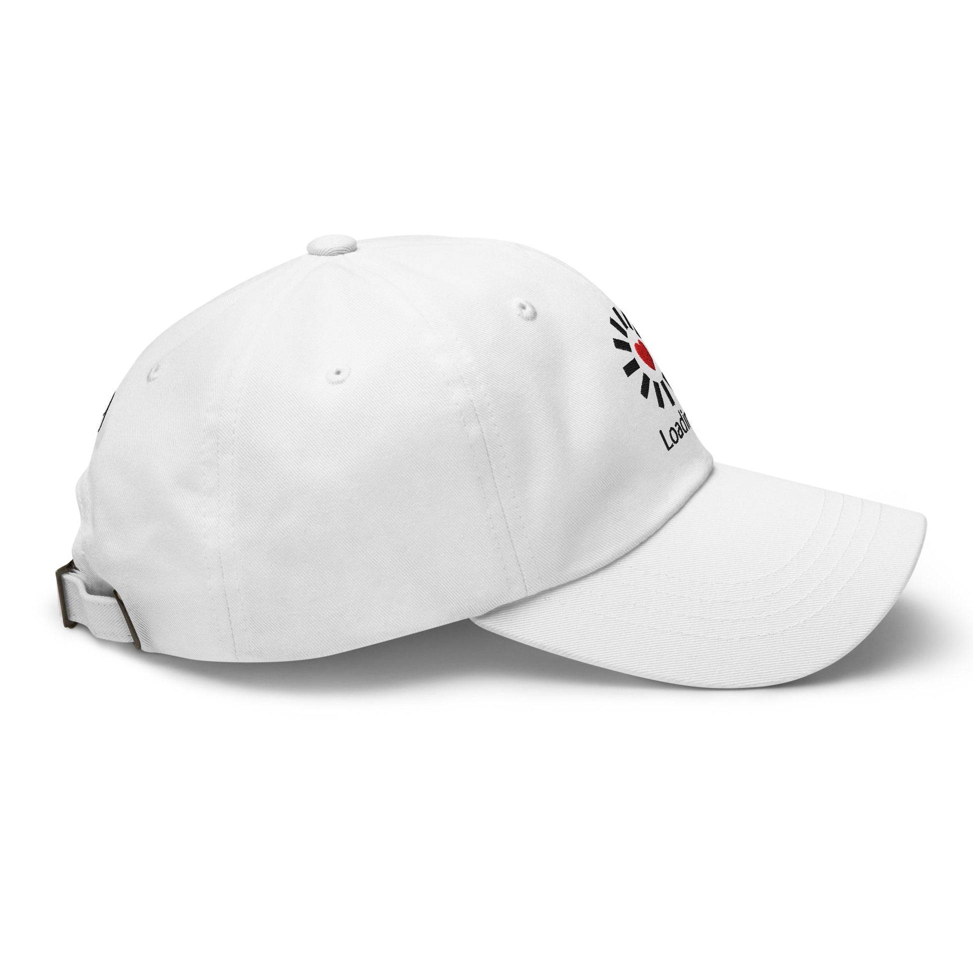 Still Loading… Love Inside ⏐ Minimal Heart Embroidered Classic DadHat - f9artist