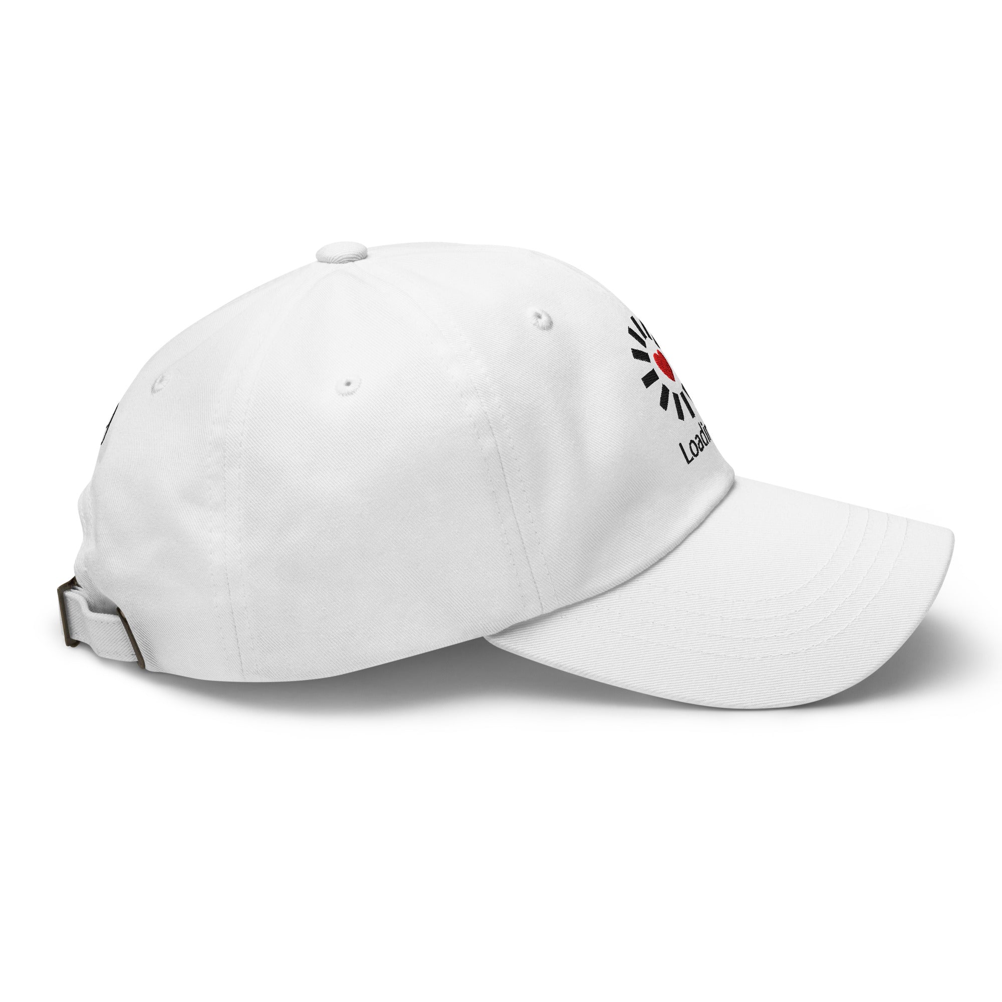 Still Loading… Love Inside ⏐ Minimal Heart Embroidered Classic DadHat - f9artist