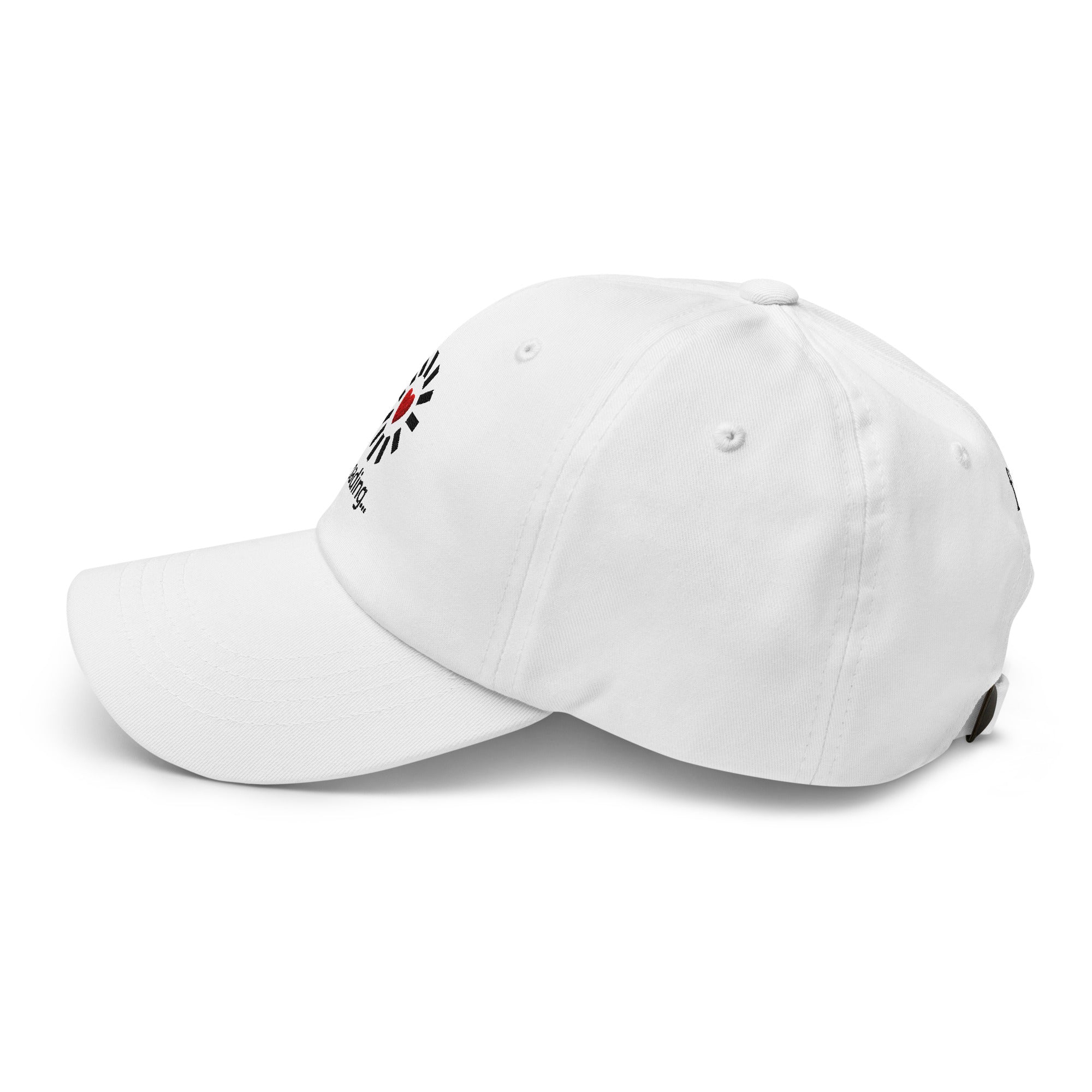 Still Loading… Love Inside ⏐ Minimal Heart Embroidered Classic DadHat - f9artist