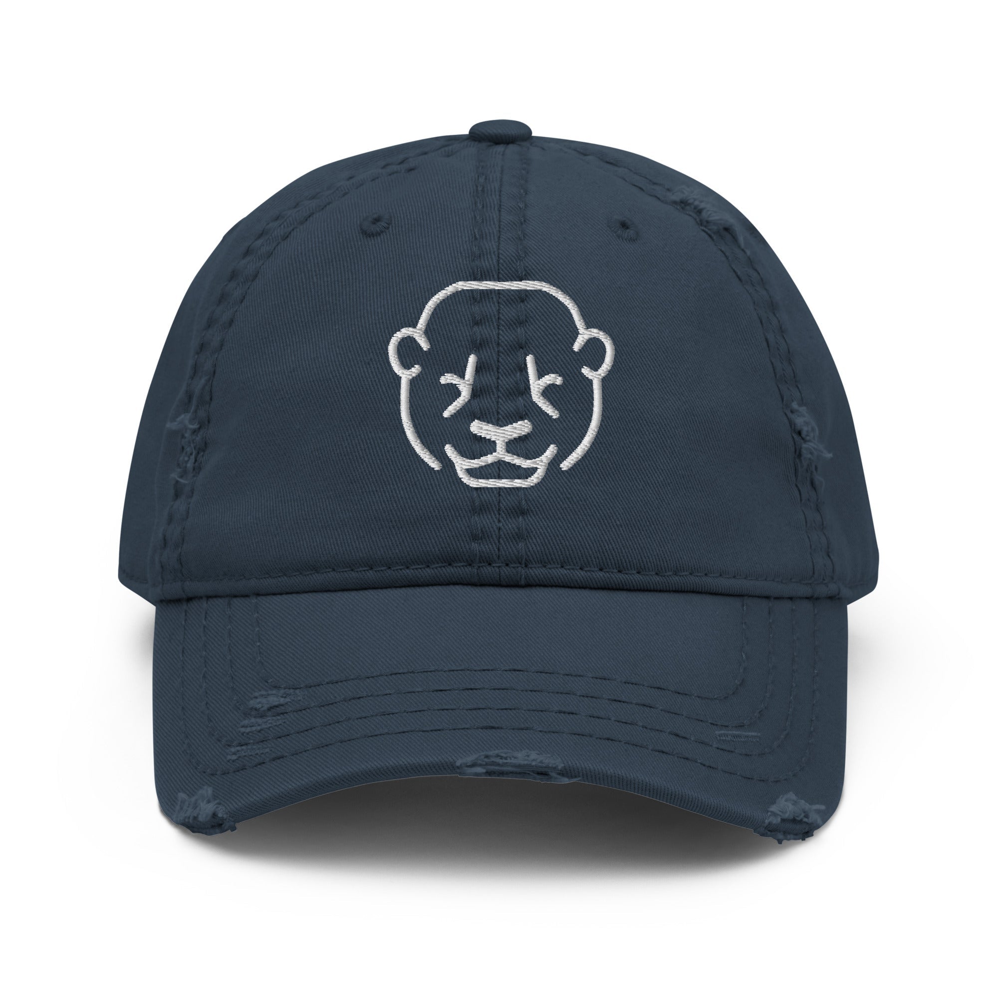 Teddy Distressed Dad Hat - Stylish and Comfortable