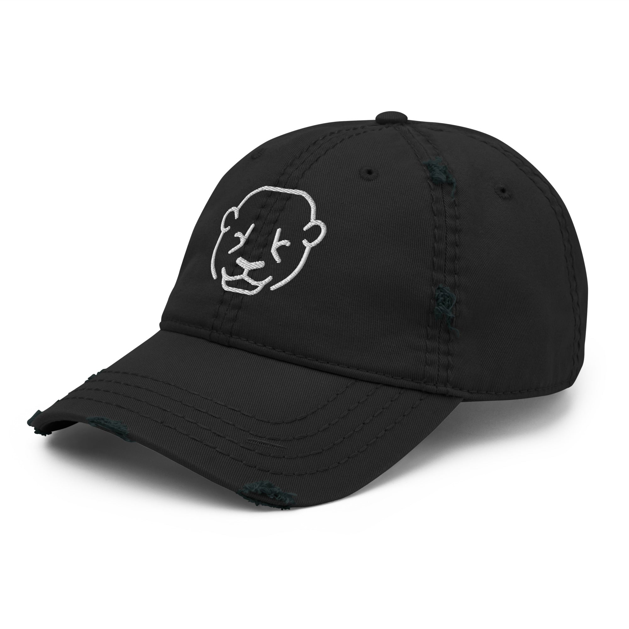 Teddy Distressed Dad Hat - Stylish and Comfortable