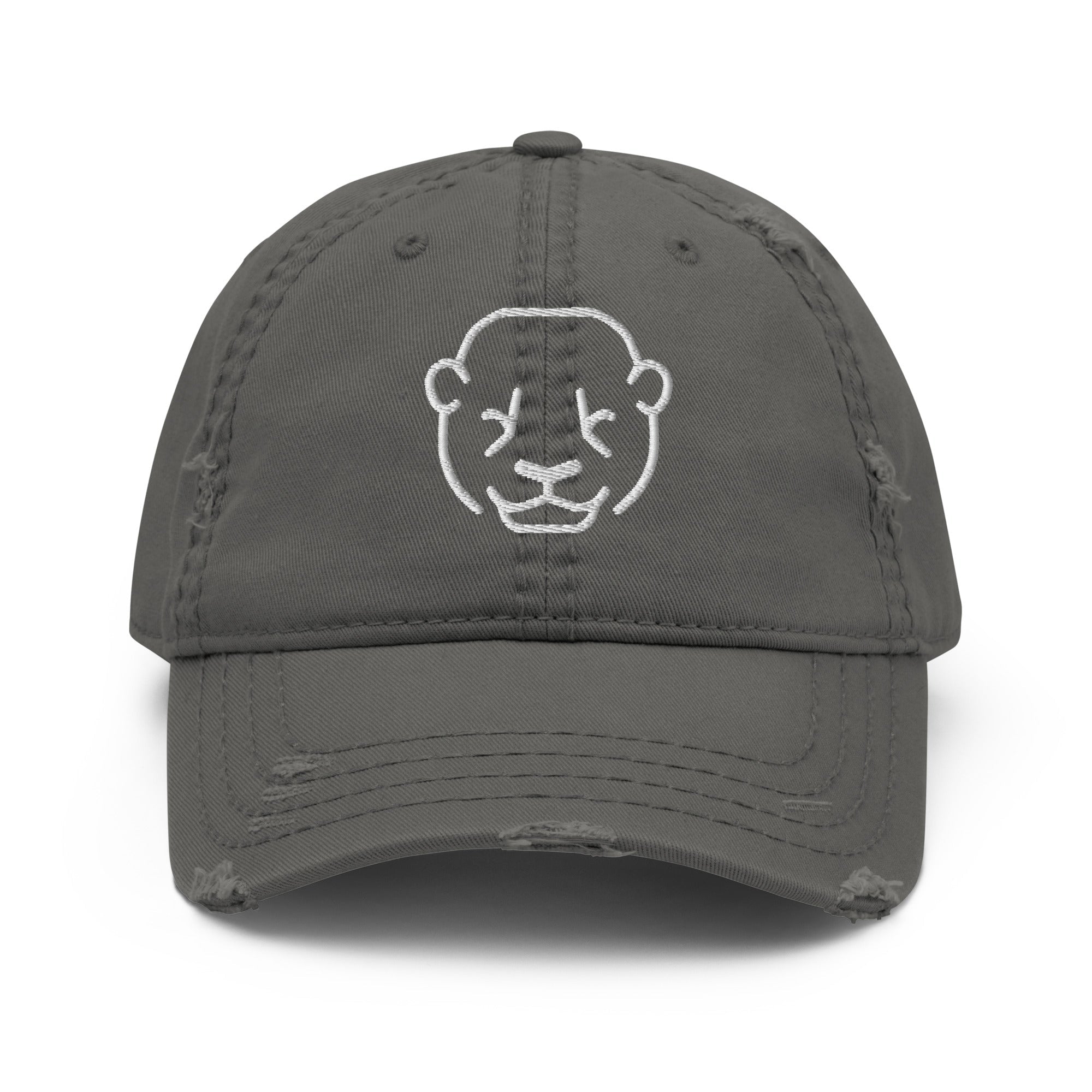 Teddy Distressed Dad Hat - Stylish and Comfortable