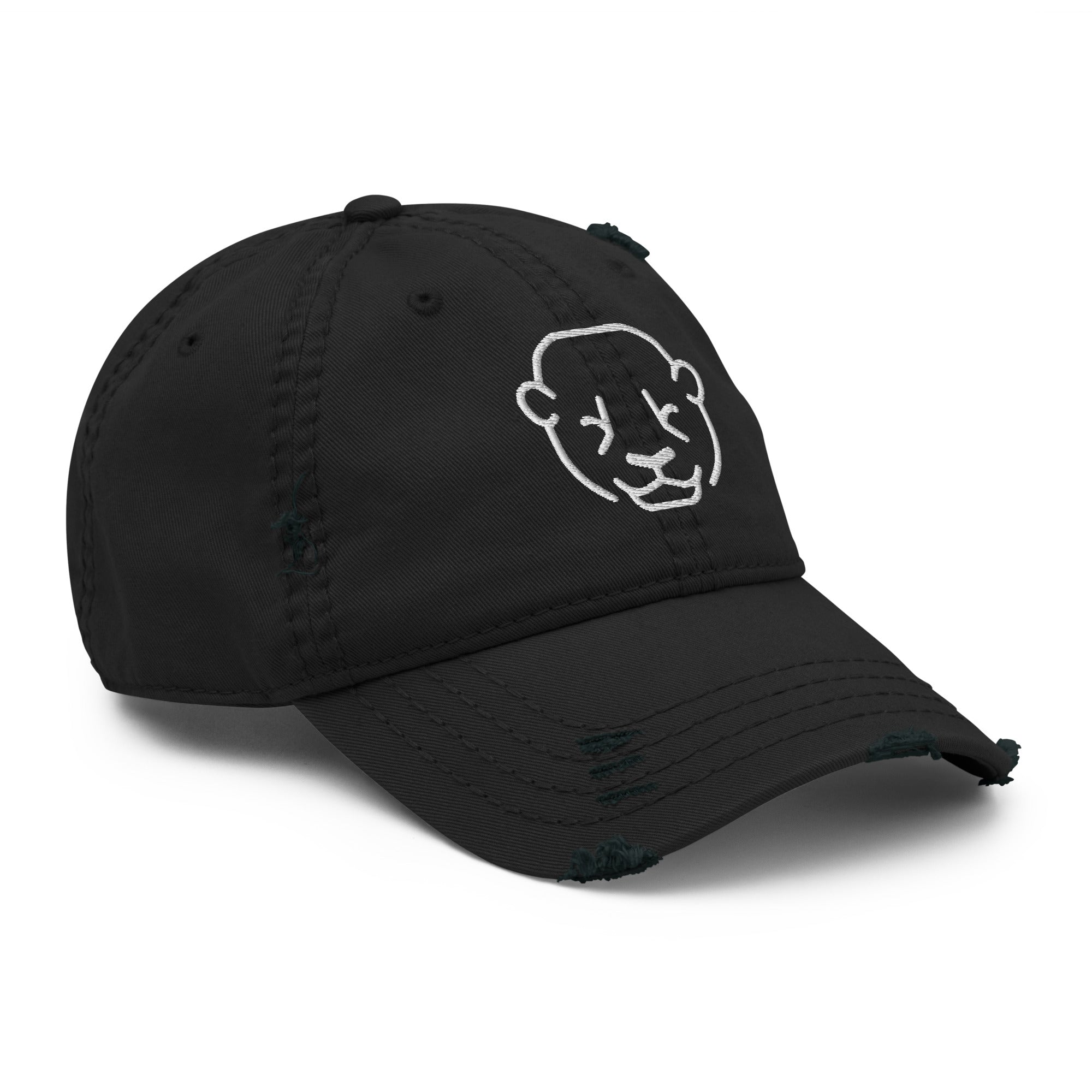 Teddy Distressed Dad Hat - Stylish and Comfortable