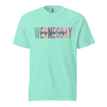 Wednesday Why Just Why Funny Sarcastic Unisex Tee - Wednesday wear
