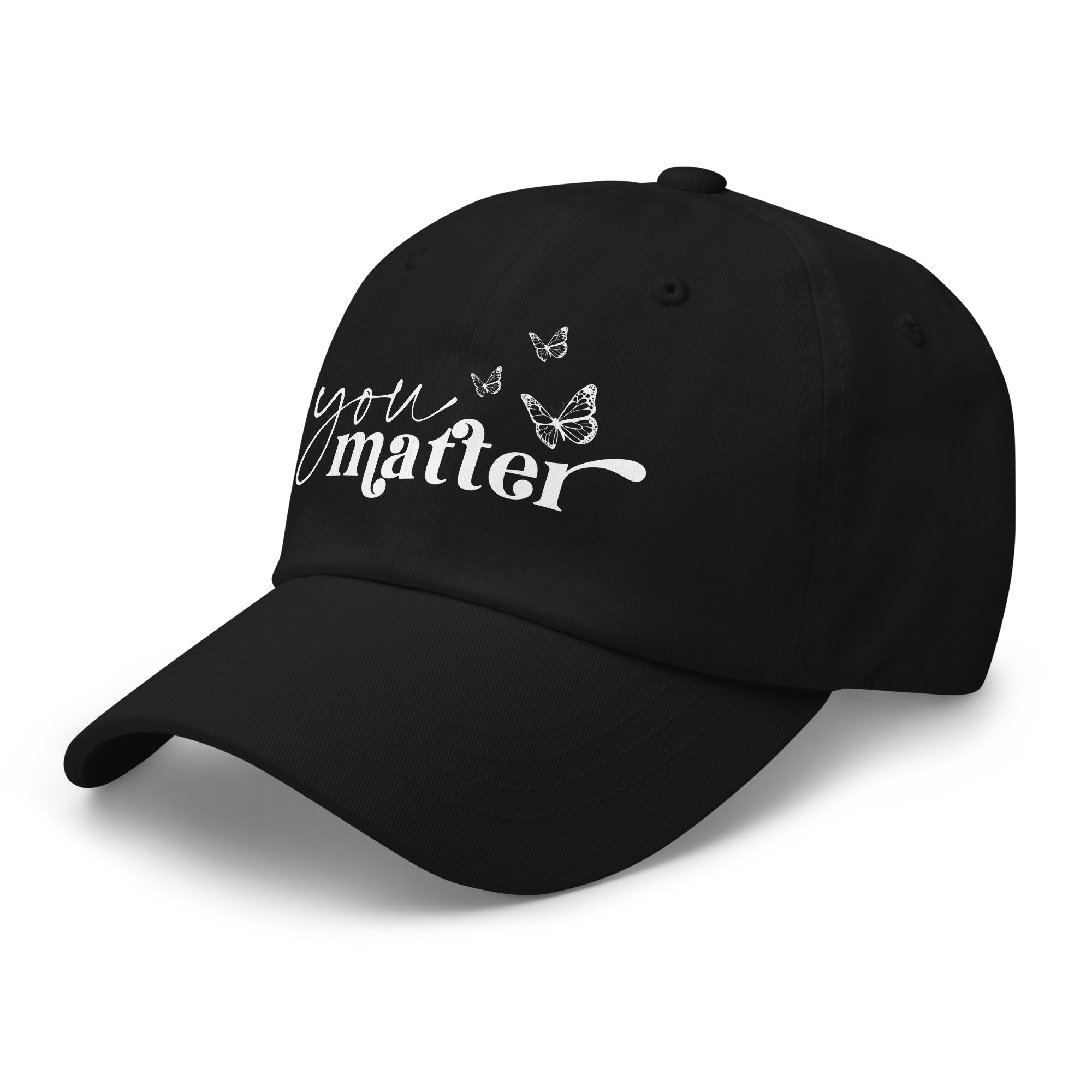 You Matter Classic Dad Hat – Adjustable Cotton Twill Cap f9artist
