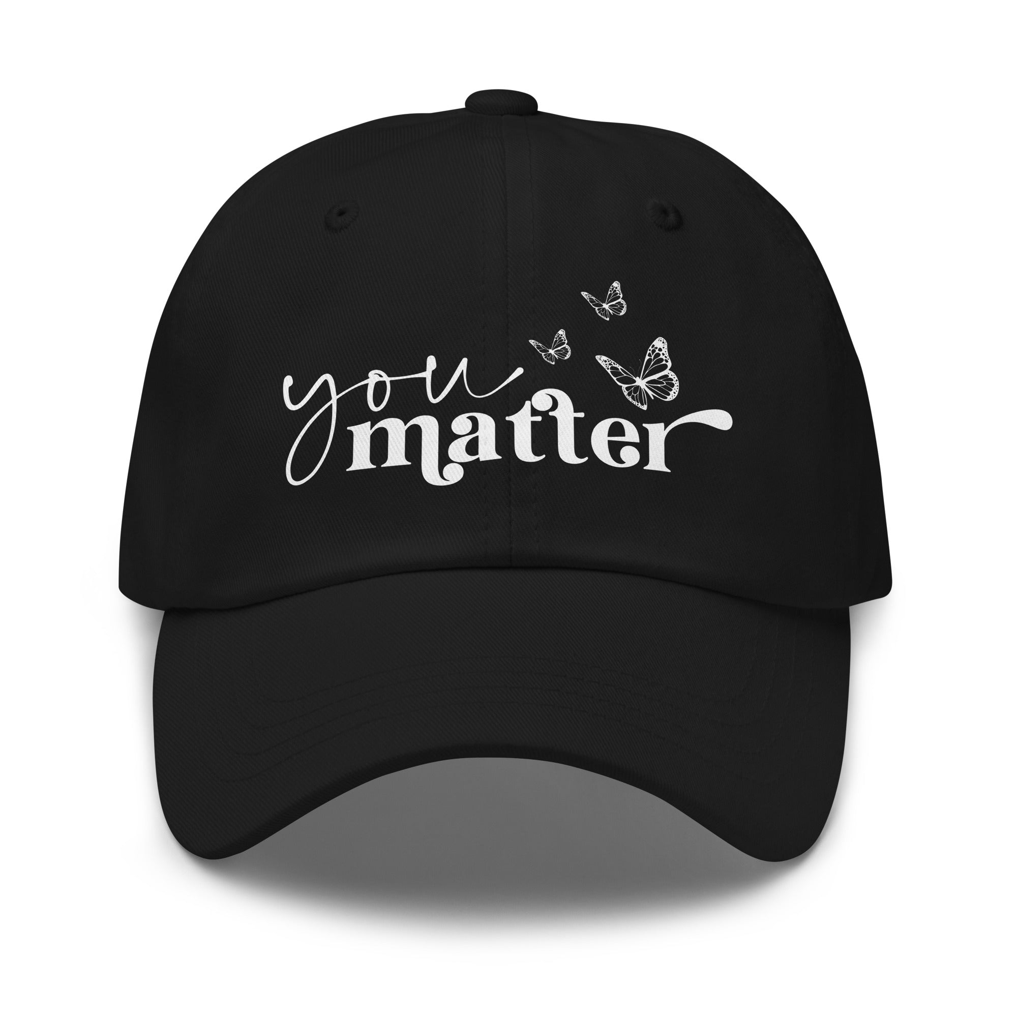 You Matter Classic Dad Hat – Adjustable Cotton Twill Cap f9artist