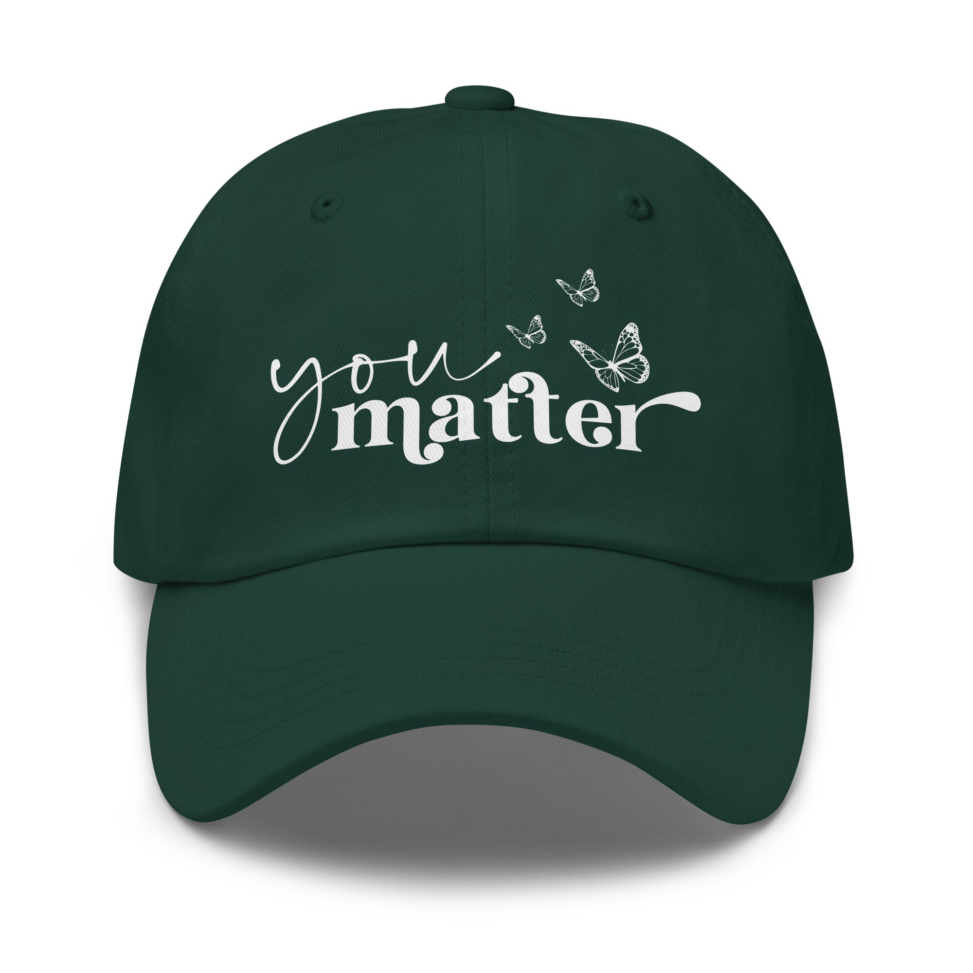 You Matter Classic Dad Hat – Adjustable Cotton Twill Cap f9artist