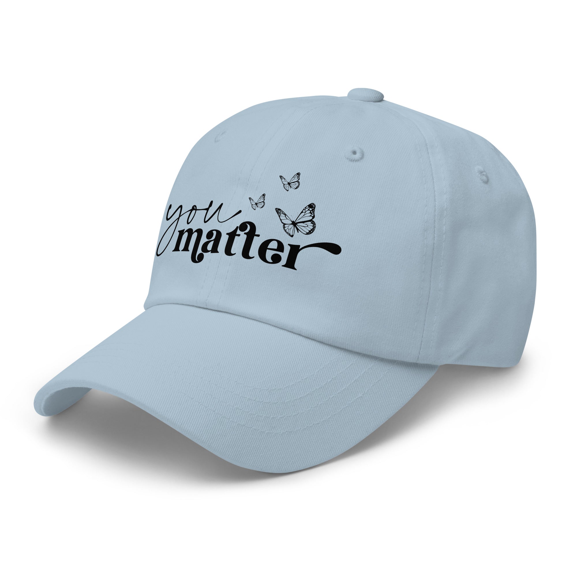 You Matter Classic Dad Hat – Adjustable Cotton Twill Cap f9artist