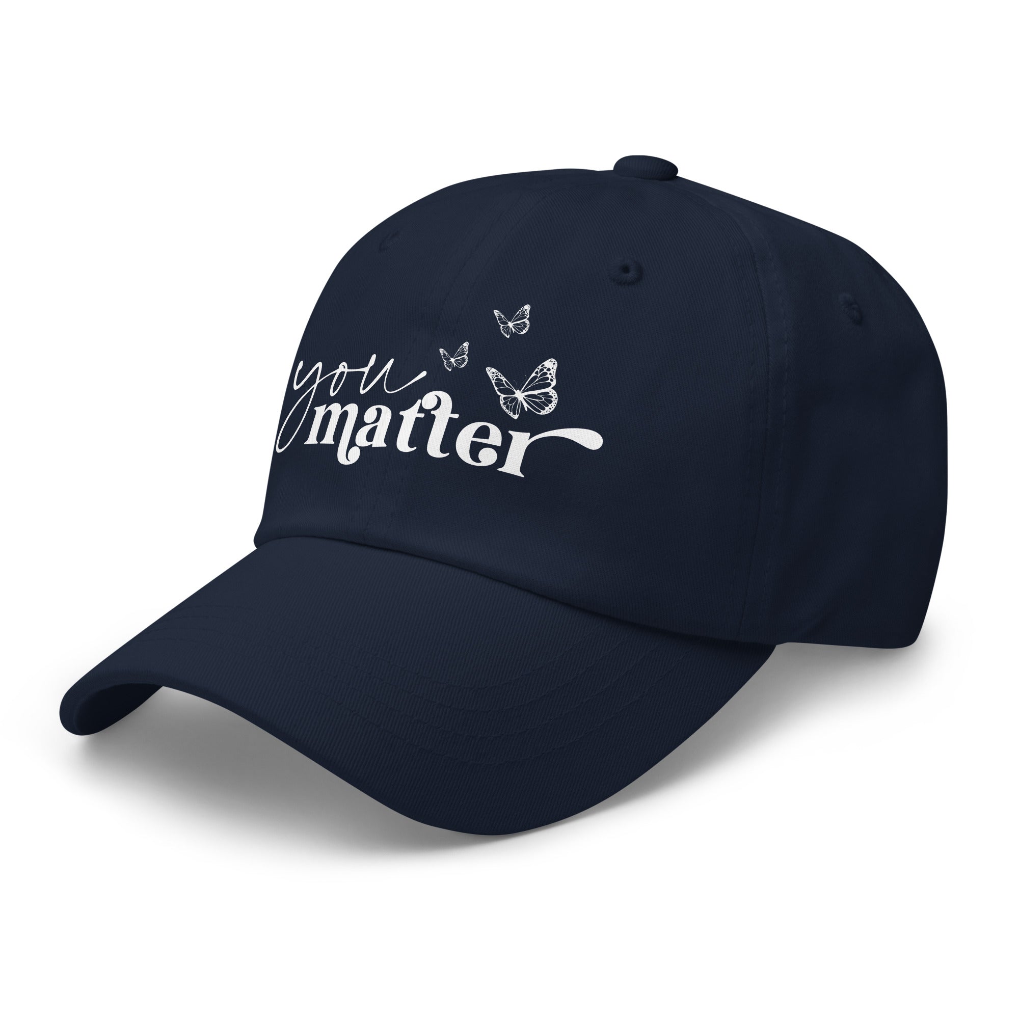 You Matter Classic Dad Hat – Adjustable Cotton Twill Cap f9artist