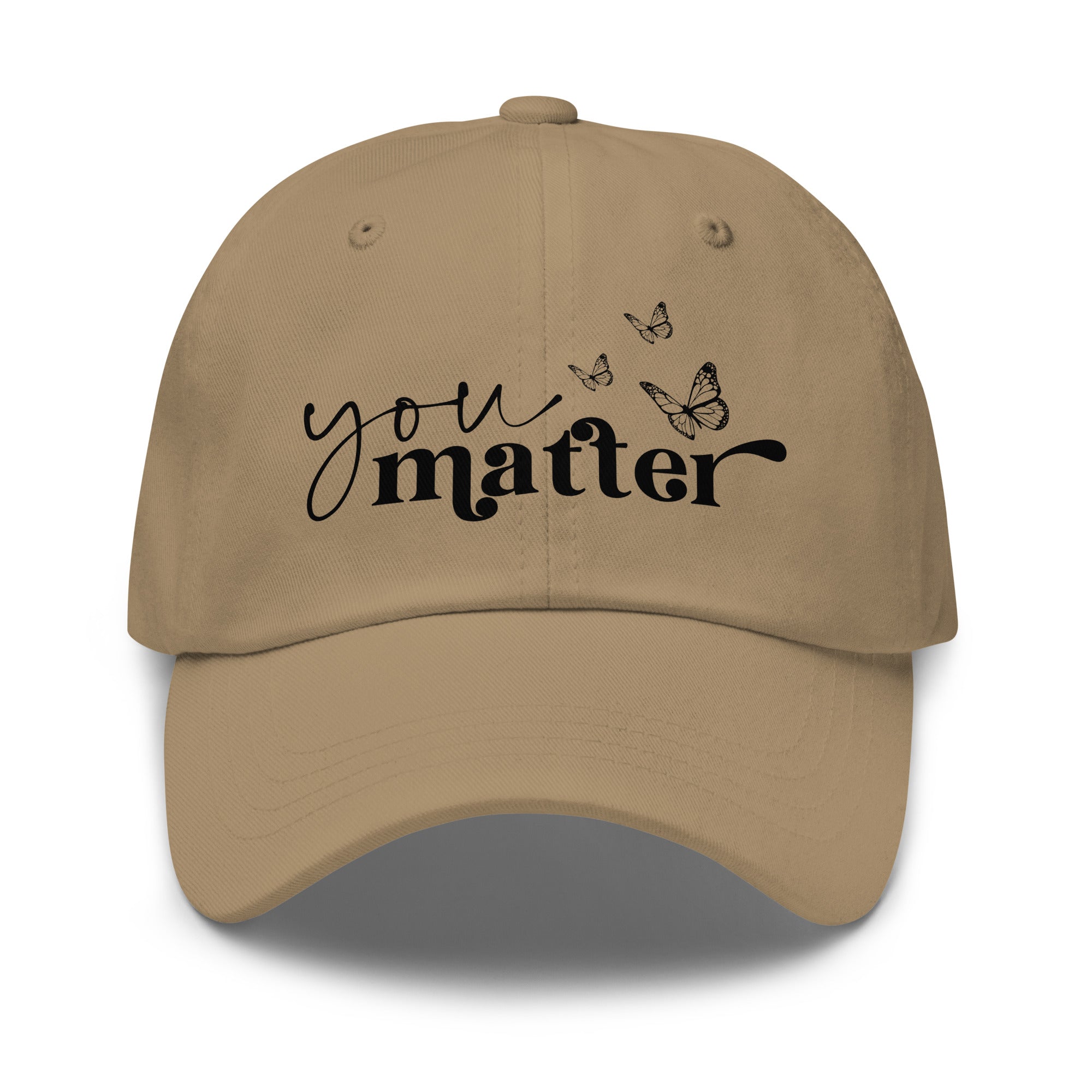 You Matter Classic Dad Hat – Adjustable Cotton Twill Cap f9artist