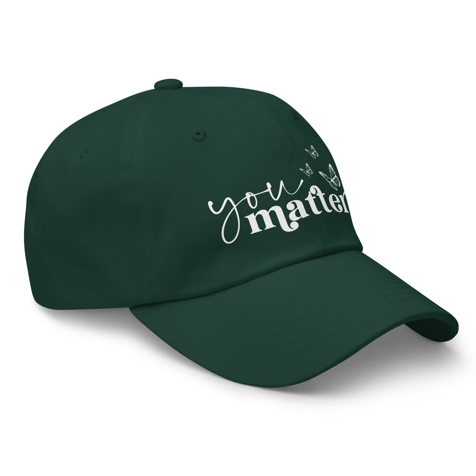 You Matter Classic Dad Hat – Adjustable Cotton Twill Cap f9artist