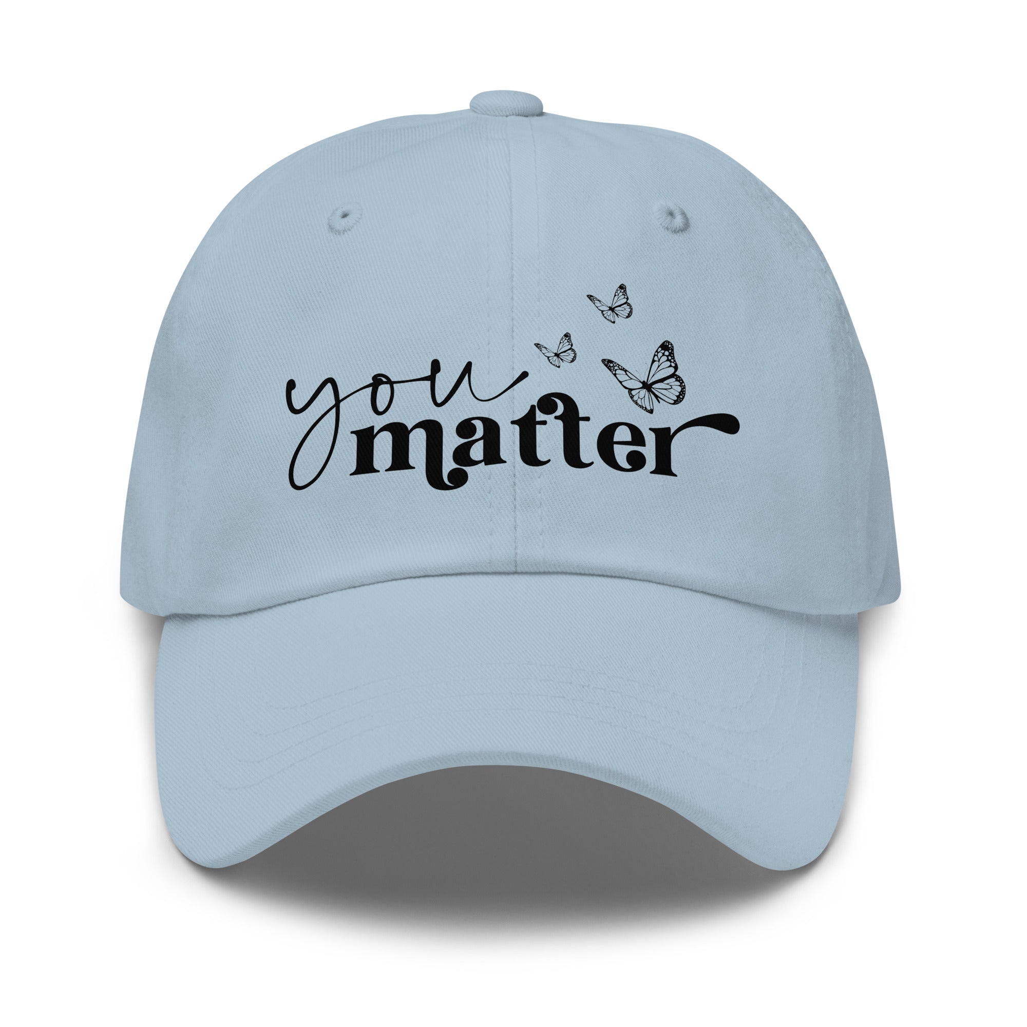 You Matter Classic Dad Hat – Adjustable Cotton Twill Cap f9artist