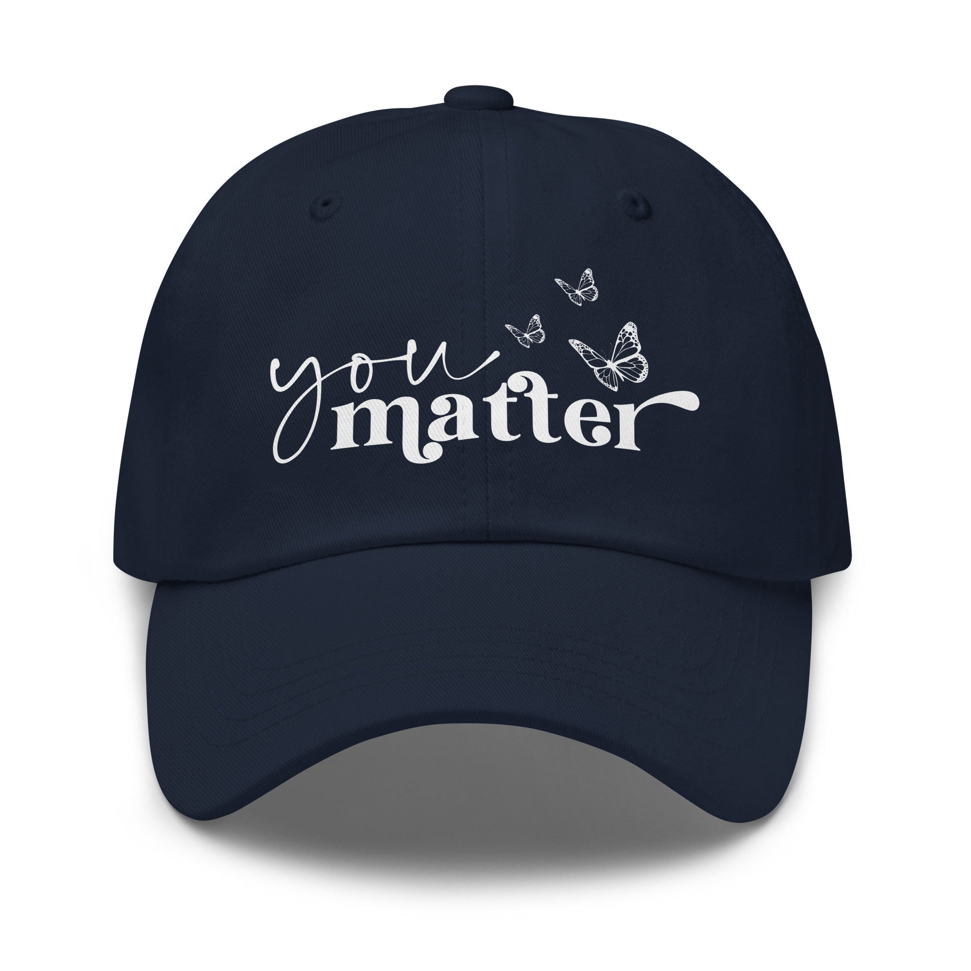You Matter Classic Dad Hat – Adjustable Cotton Twill Cap f9artist