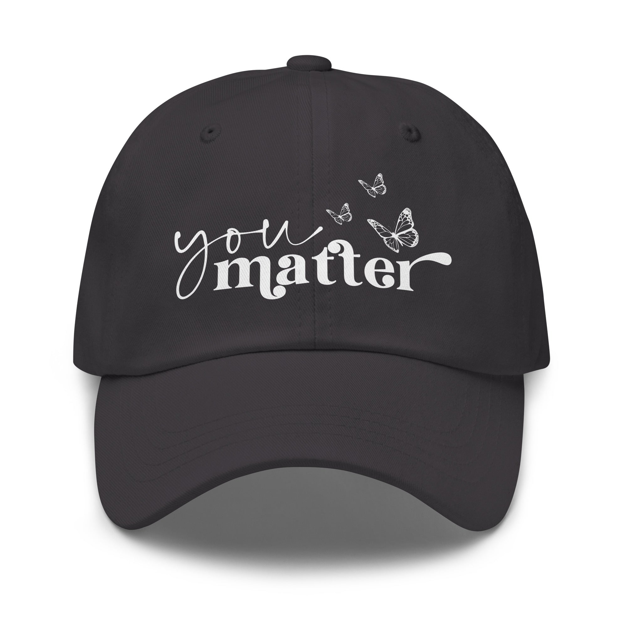 You Matter Classic Dad Hat – Adjustable Cotton Twill Cap f9artist