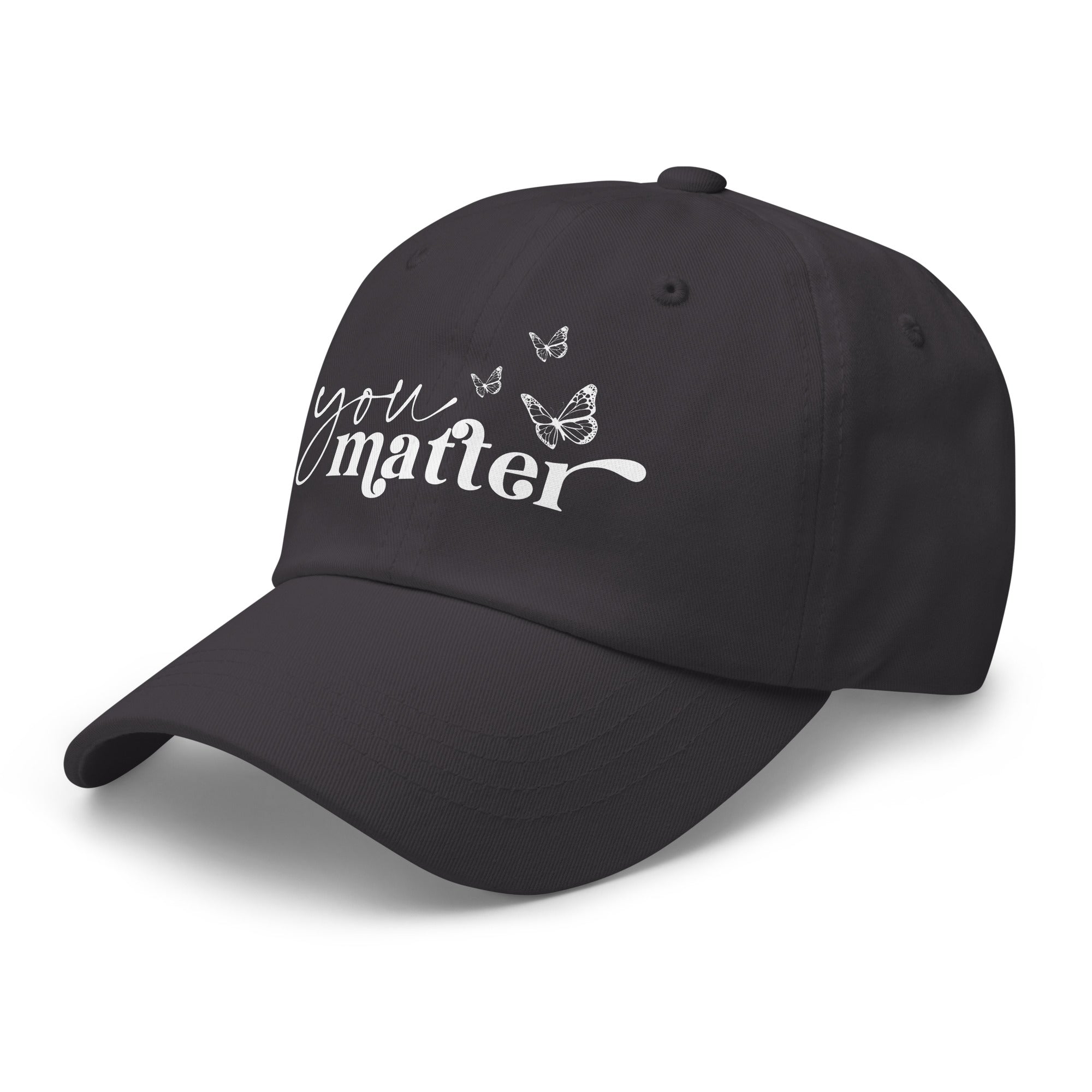 You Matter Classic Dad Hat – Adjustable Cotton Twill Cap f9artist