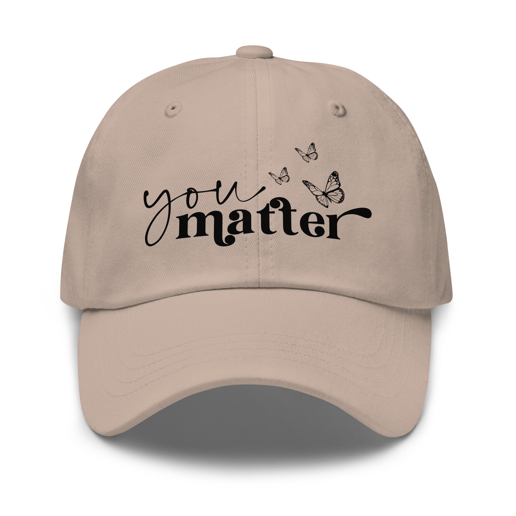 You Matter Classic Dad Hat – Adjustable Cotton Twill Cap f9artist