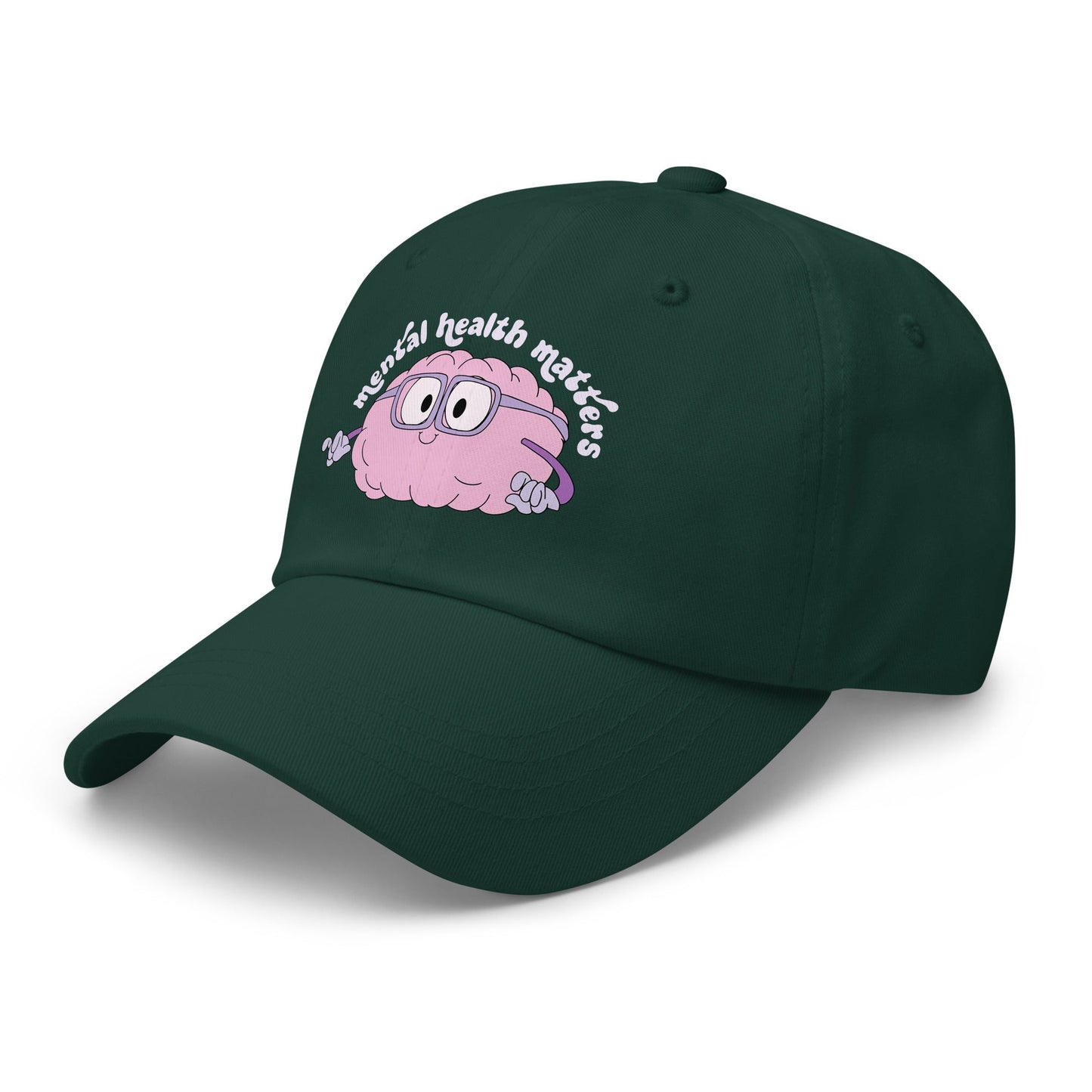 Your Mental Health Matters Classic Dad Hat – Cotton Twill Cap f9artist