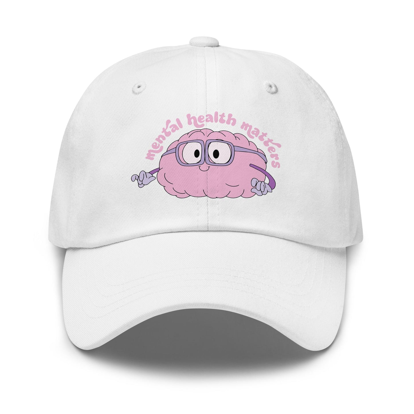 Your Mental Health Matters Classic Dad Hat – Cotton Twill Cap f9artist