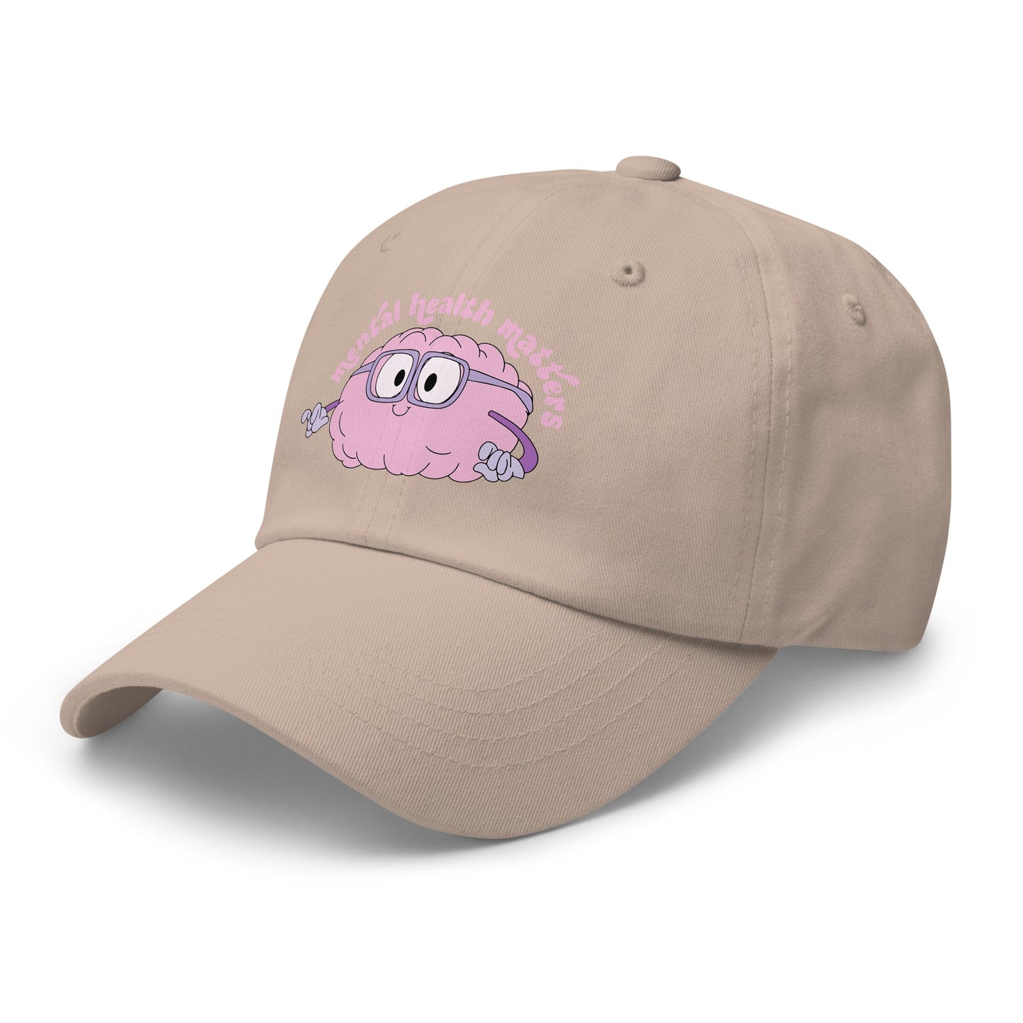 Your Mental Health Matters Classic Dad Hat – Cotton Twill Cap f9artist