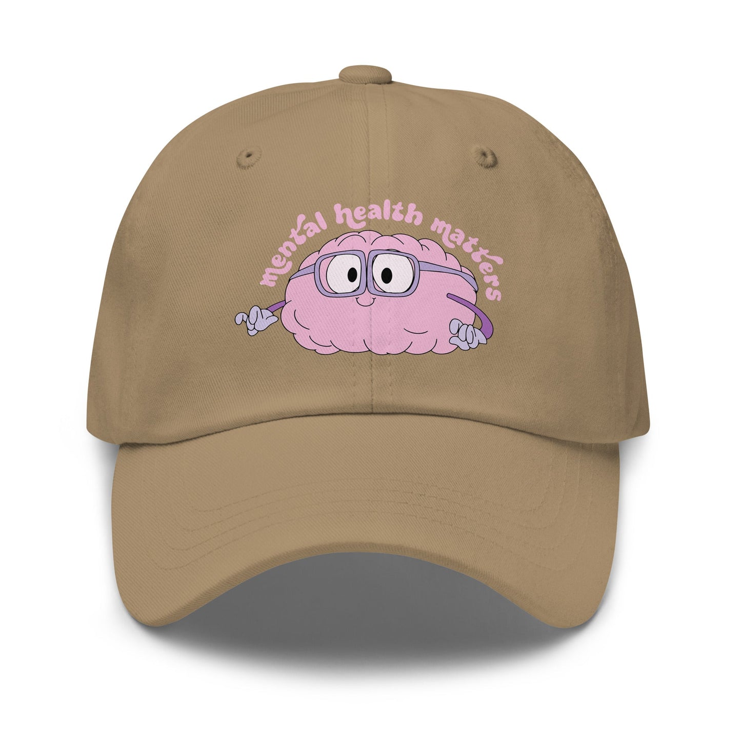 Your Mental Health Matters Classic Dad Hat – Cotton Twill Cap f9artist