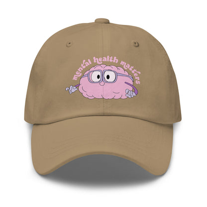 Your Mental Health Matters Classic Dad Hat – Cotton Twill Cap f9artist