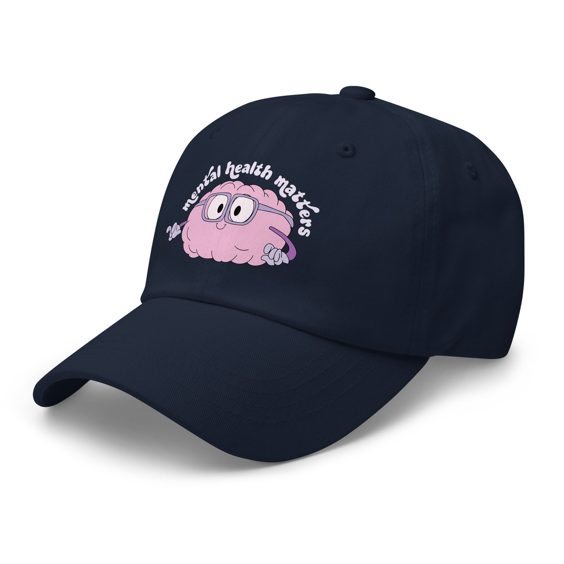 Your Mental Health Matters Classic Dad Hat – Cotton Twill Cap f9artist