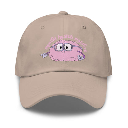 Your Mental Health Matters Classic Dad Hat – Cotton Twill Cap f9artist